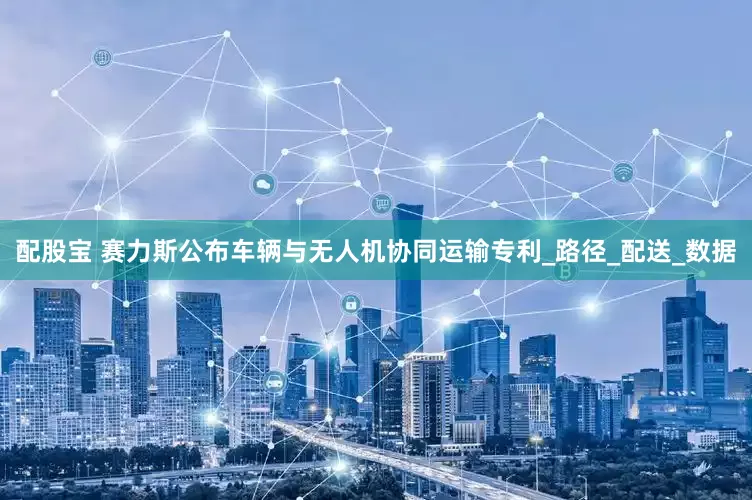 配股宝 赛力斯公布车辆与无人机协同运输专利_路径_配送_数据